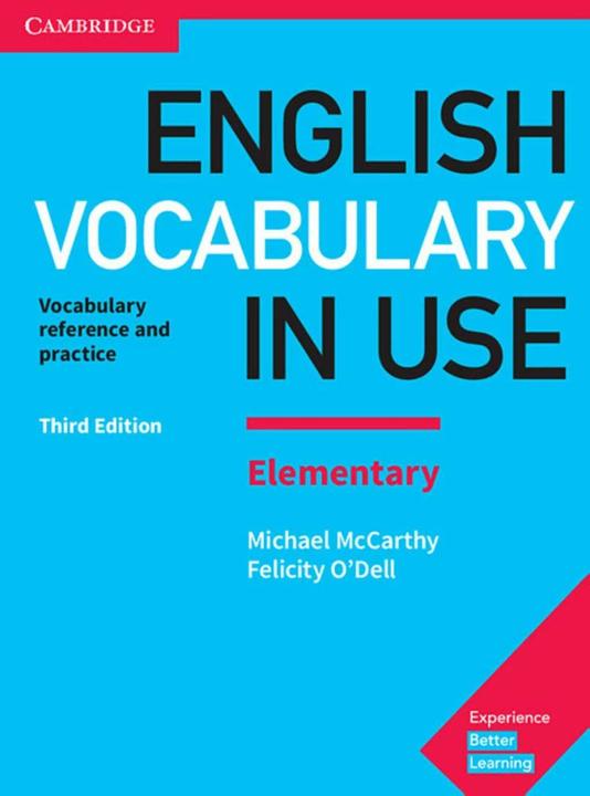 Produktbild English Vocabulary in Use Elementary 3rd Edition (Englisch, Michael McCarthy, 2017)
