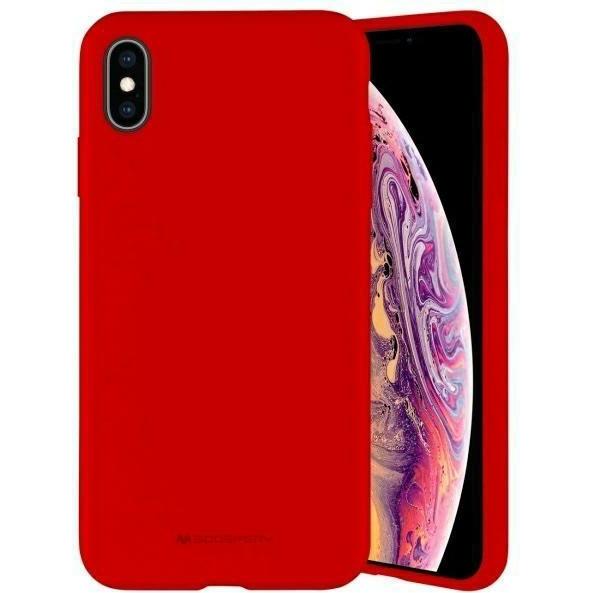 Mercury Silicone Samsung A325 A32 4G LTE raudona (Samsung Galaxy A32), Smartphone Hülle, Rot