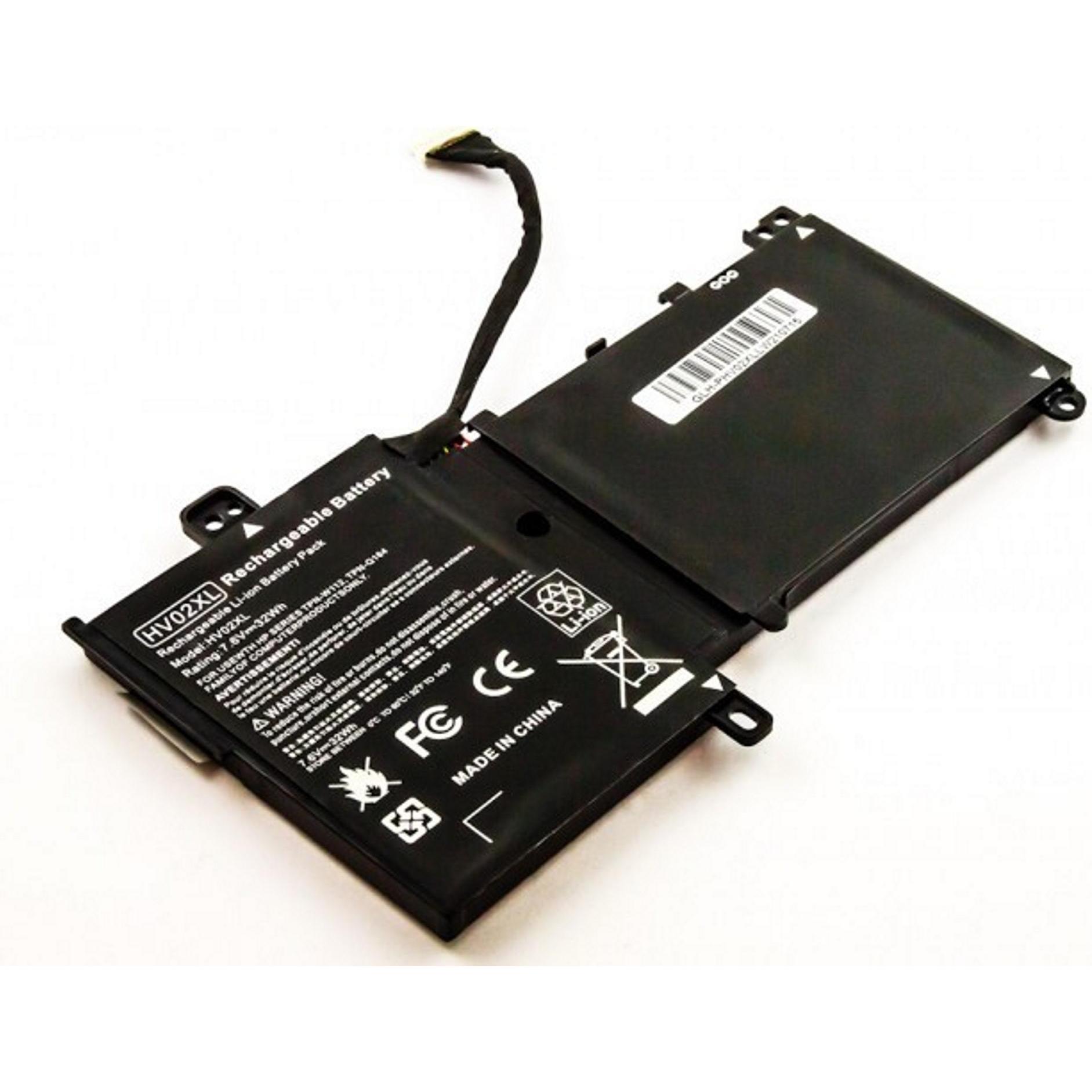 AGI Akku kompatibel mit HP Pavilion x360 11-k061nr (1 Zellen, 4000 mAh), Notebook Akku, Schwarz
