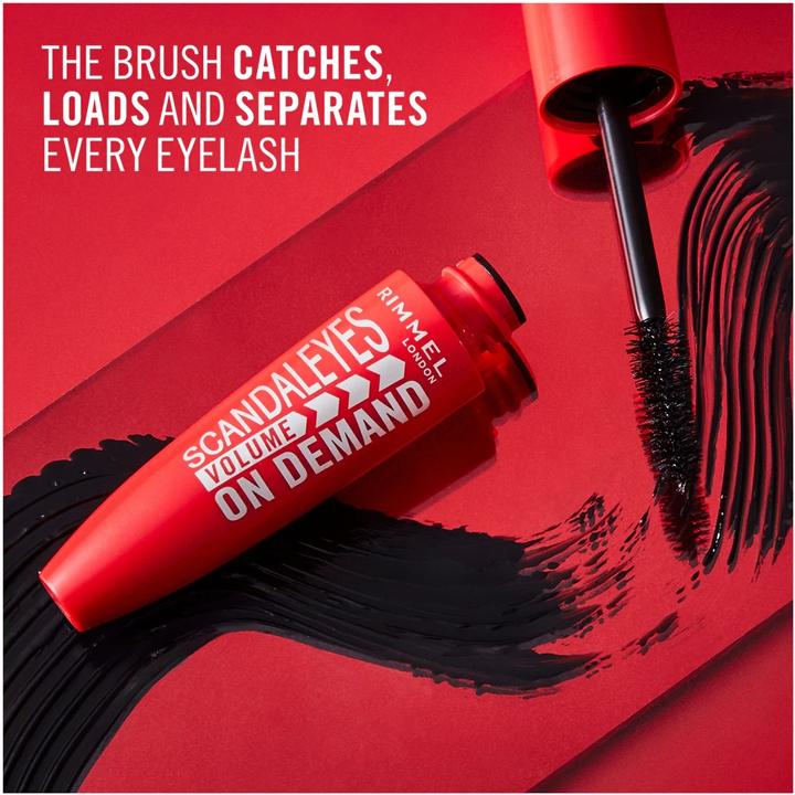 Actual product image Rimmel London SCANDALEYES VOLUME ON DEMAND mascara #brown (002 Brown Black)