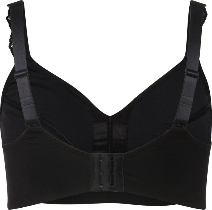 Produktbild Ulla Popken Soft-BH, Spitzendetail, ohne Bügel, Cup C - E (115 D)