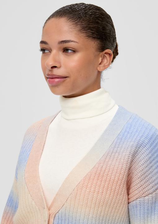 Produktbild s.Oliver Strickjacke Strickjacke mit Farbverlauf (S)