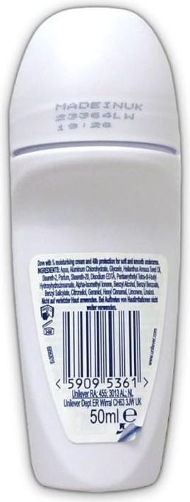 Produktbild Dove Classic Roll-On Antiperspirant 0% Alcohol (Roll-on, 50 ml)