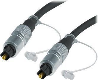 Produktbild Tecline Professional Audio-Lichtleiterkabel, High Quality, Toslink St./St., 1,0 m Hochwertige optische Digit (1 m, Optisch)