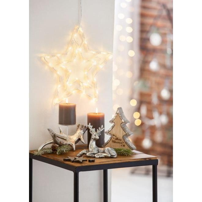 MICA Living, Weihnachtsbeleuchtung, LED-Silhouette Stern