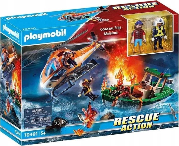 Actual product image Playmobil Coastal Fire Mission (70491)