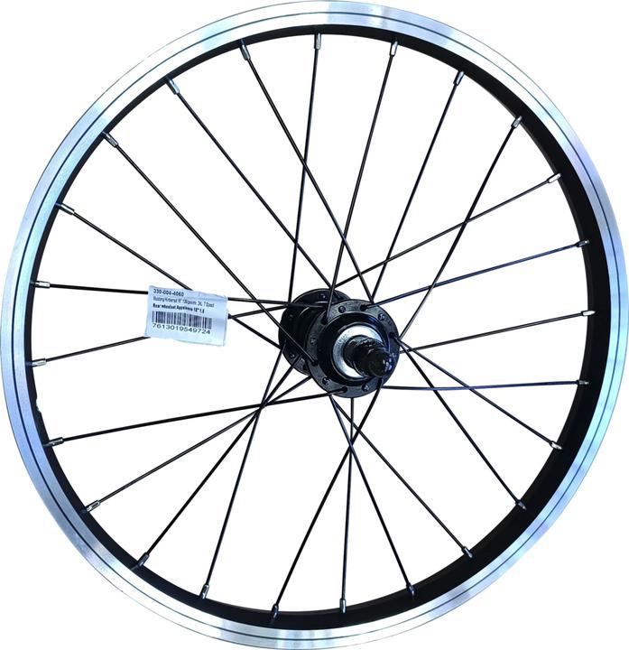 Actual product image Mustang Velo Rear wheel 18&quot 126/geschr. 24L. 7 Speed (Rear wheel, 18")