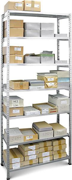 Immagine prodotto kaiserkraft scaffalatura senza bulloni, zincata, 7 ripiani