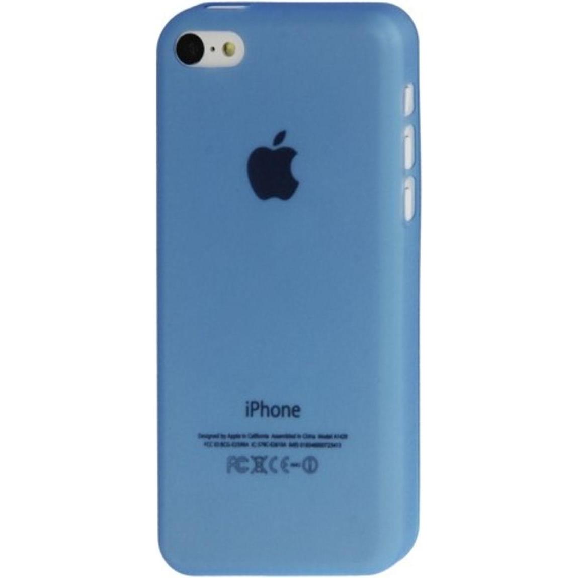 König Design Schutzhülle Case Ultra Dünn 0,3mm für Handy Apple iPhone 5C Blau (Apple iPhone 5c), Smartphone Hülle, Blau