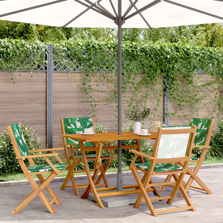 Produktbild vidaXL Garten Essgruppe (120 x 70 x 75 cm)