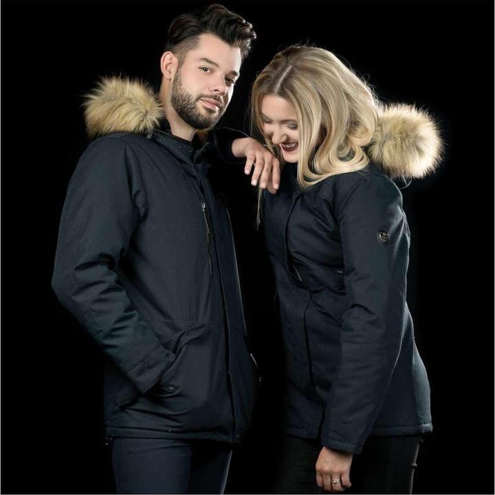 Actual product image Flags&Cup 's waterproof parka hamina (XS)