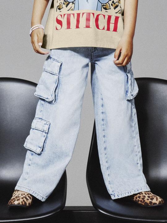 Immagine prodotto Name it NKFBELLA WIDE CARGO JEANS 8772-BE NOOS (140)