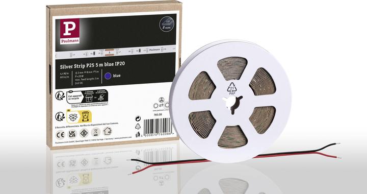 Produktbild Paulmann Pro Strip Silver P25 (Blau, 500 cm, Indoor)