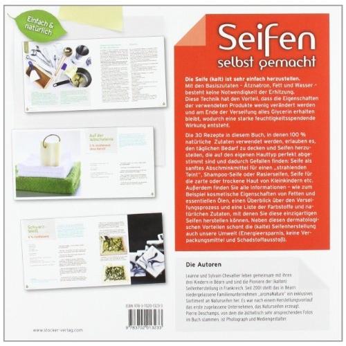 Thumbnail - Seifen Selbst gemacht, Ratgeber von Leanne Chevallier, Sylvain Chevallier