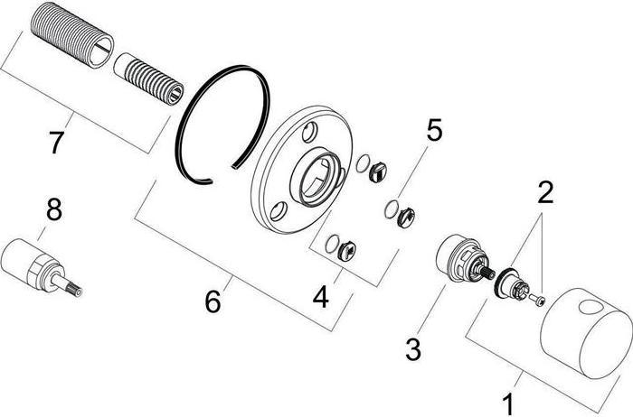Produktbild hansgrohe Farbset Trio/ Quattro S Ab- und Umstellventil Unterputz chrom 15932000