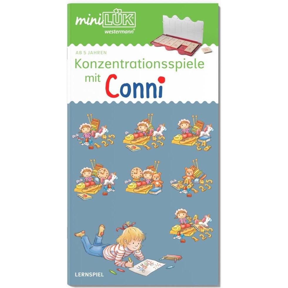 Thumbnail - miniLÜK. Vorschule/ 1. Klasse Konzentrationsspiele mit Conni, Schulbücher