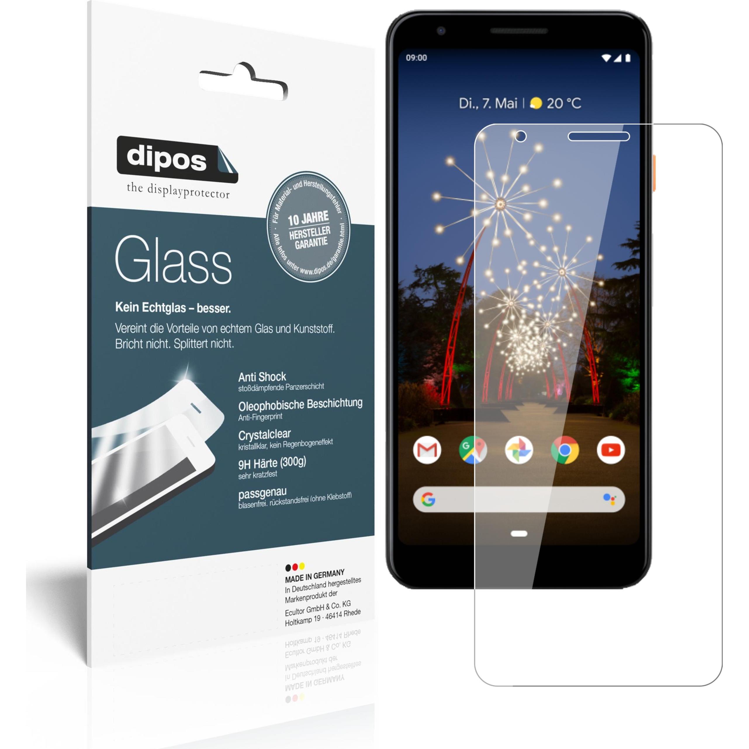 Thumbnail - Dipos Displayschutz Anti-Shock (1 Stück, Google Pixel 3a), Smartphone Schutzfolie, Transparent