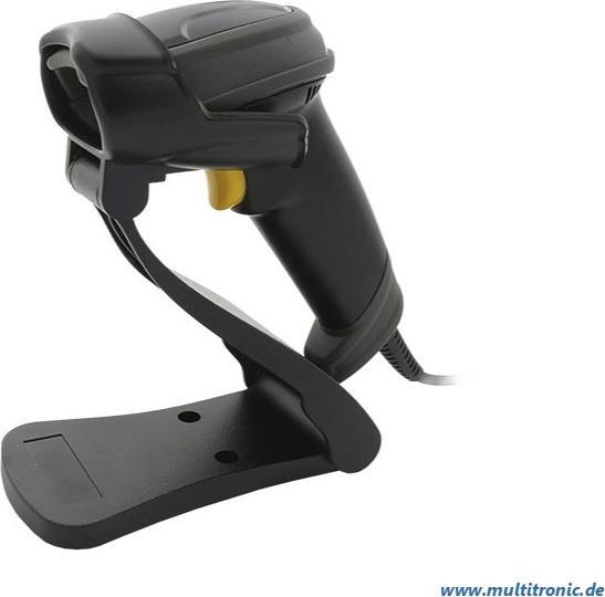 Actual product image ARTDEV AS-1320HD-2D Laser Barcode Scanner, USB All standard 1D barcodes and 2D barcodes incl. QR Cod (1D barcodes, 2D barcodes, QR Code)