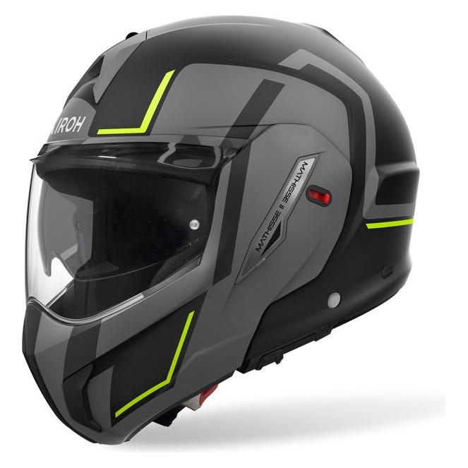Airoh, Motorhelm, Mathisse Ii Genius Yellow Matt Helm (M)