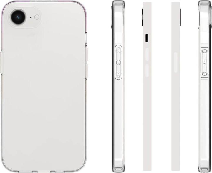 Produktbild Cover-Discount iPhone 17e / 16e - Silikon Gummi Case transparent (Apple iPhone 16e, Apple iPhone 17e)