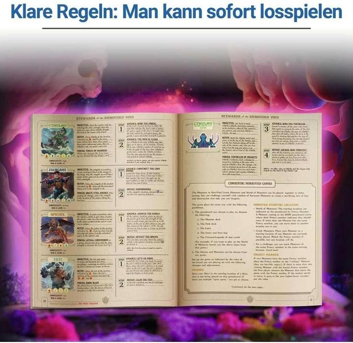 Productafbeelding Ravensburger 22892 - Horrified: World of Monsters - Coöperatief en meeslepend bordspel voor iedereen (Duits)