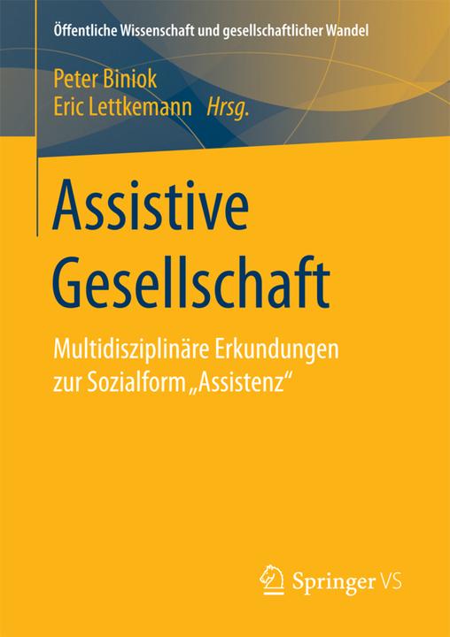 Produktbild Assistive Gesellschaft (Deutsch, Eric Lettkemann, Peter Biniok, 2017)