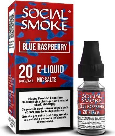 Produktbild Social Smoke Blue Raspberry (Himbeere)