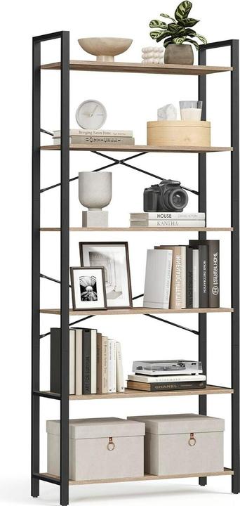 Immagine prodotto Vasagle Bücherregal (80 x 30 x 184 cm)