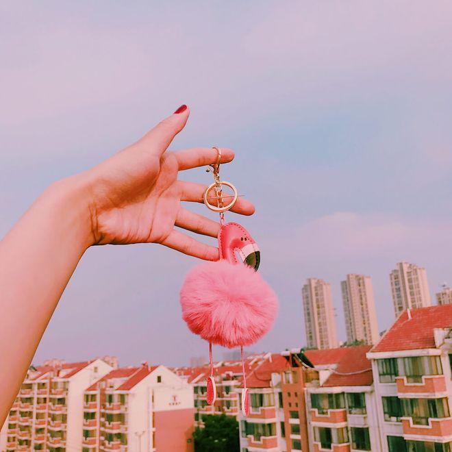 Image du produit MU Classic Porte-clés Flamingo