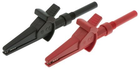 Actual product image Rs Pro Crocodile Clips for Fused Test Probes
