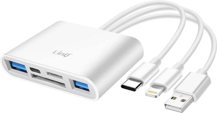 Produktbild LinQ Multi-Port SD Reader Dock (USB-C, 3 Ports)