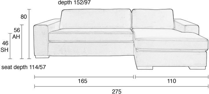 Produktbild Zuiver Fiep (Ecksofa)