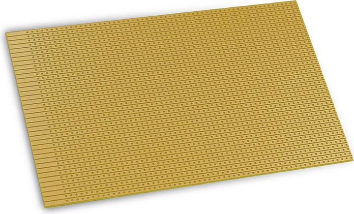 Produktbild Eneroid Streifenrasterplatine, 160x100mm, RM2,54, für Direktstecker (Platine)
