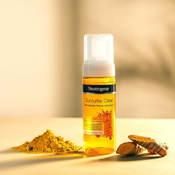 Actual product image Neutrogena Curcuma Clear Soothing Cleansing Mousse (Cleansing mousse, 150 ml)
