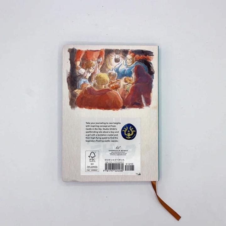 Produktbild Abrams & Chronicle Das Schloss im Himmel Skizzenbuch Sheeta & Pazu Flexi (Blanko, Weicher Einband)