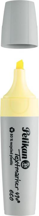 Actual product image Pelikan Highlighter 490 eco in FS pastel yellow (1x)