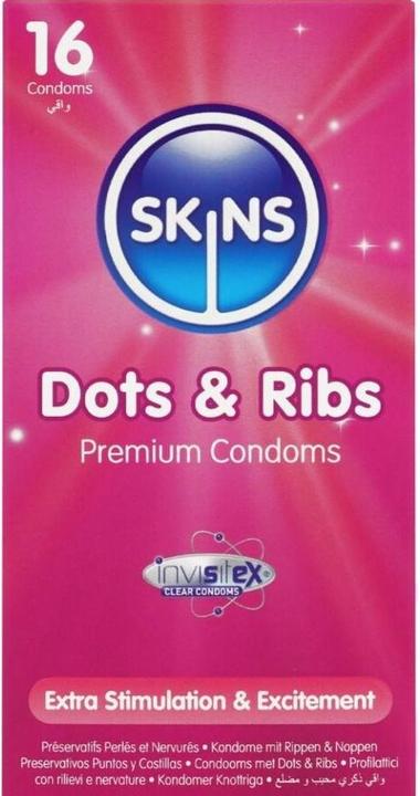 Produktbild Skins Dots & Ribs Cube 16er (16 Stk.)