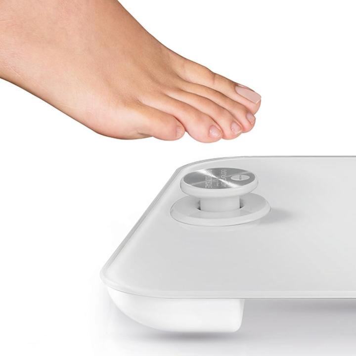 Produktbild Macom Smart Body Scale Elektronische Personenwaage mit batterielosem Betrieb Square Bi (180 kg)