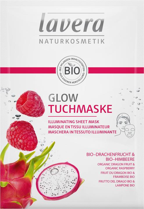 Actual product image Lavera Cloth mask Glow (21 ml)