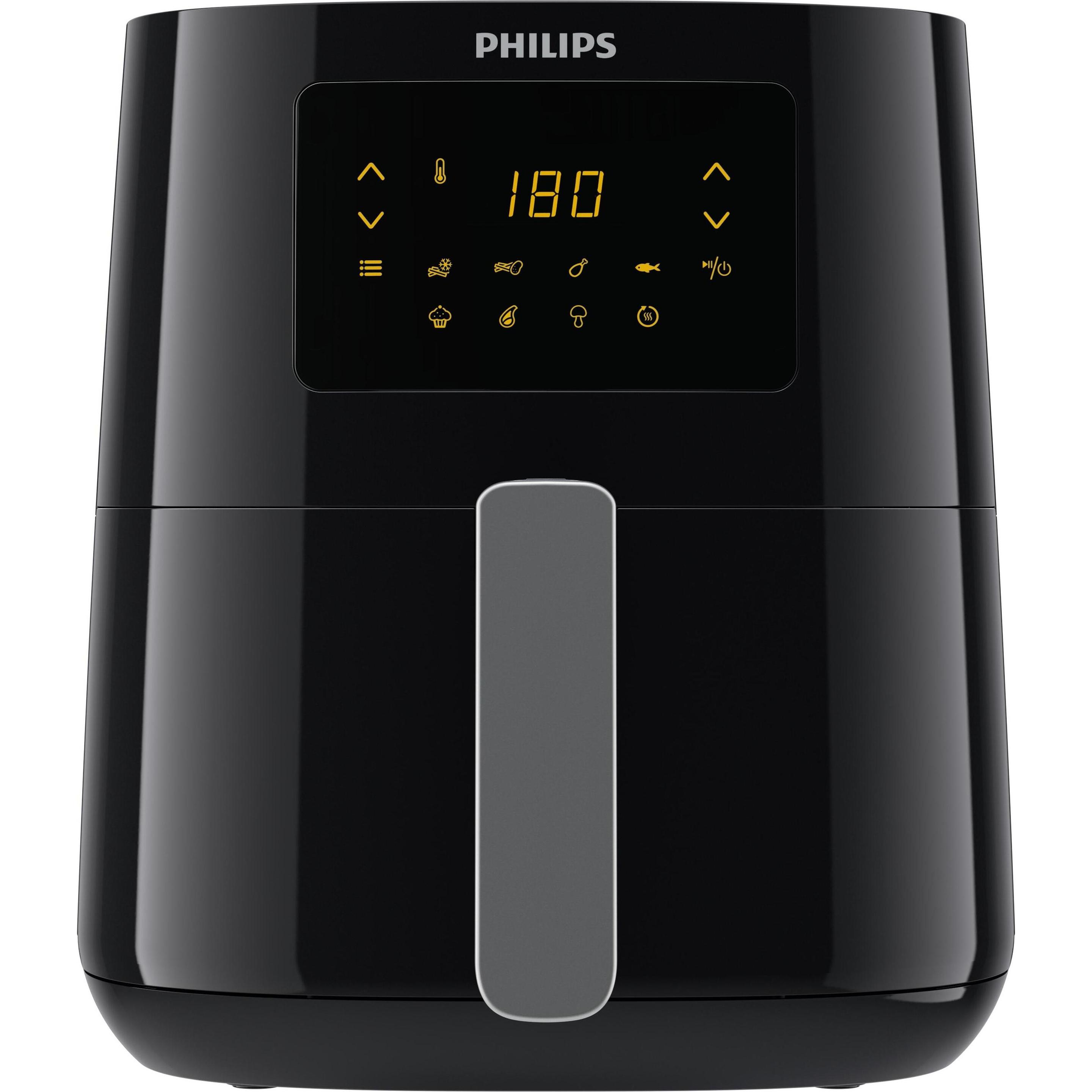 Philips Airfryer HD9252/70, Friggitrice, Nero