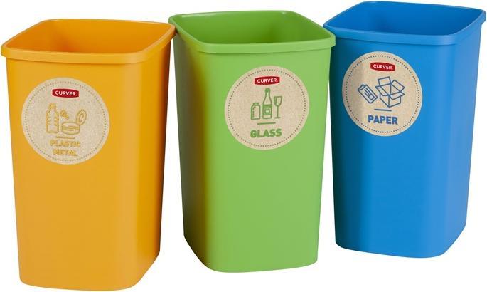 Actual product image Curver Set 3x9l Eco Friendly (10 l)