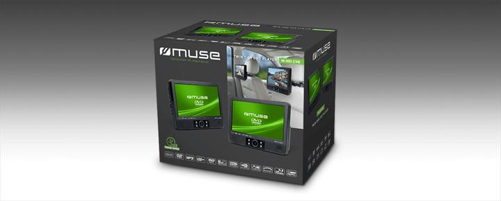 Produktbild Muse M-995 Cvb (Tragbarer DVD-Player)