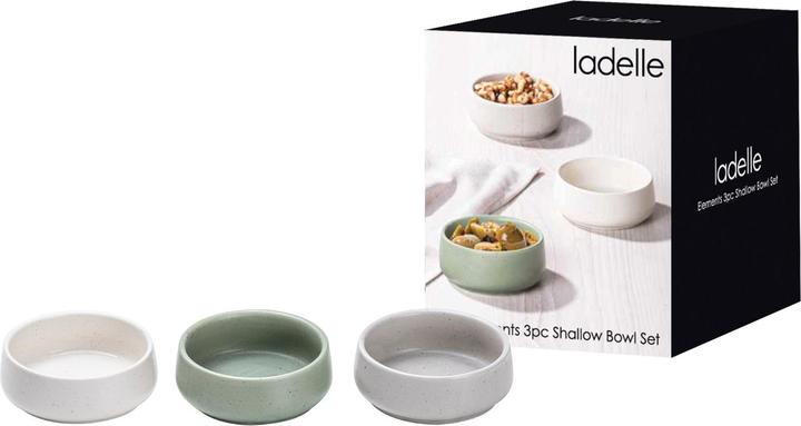 Produktbild Ladelle ELEMENTS Schalenset flach assortiert Set3