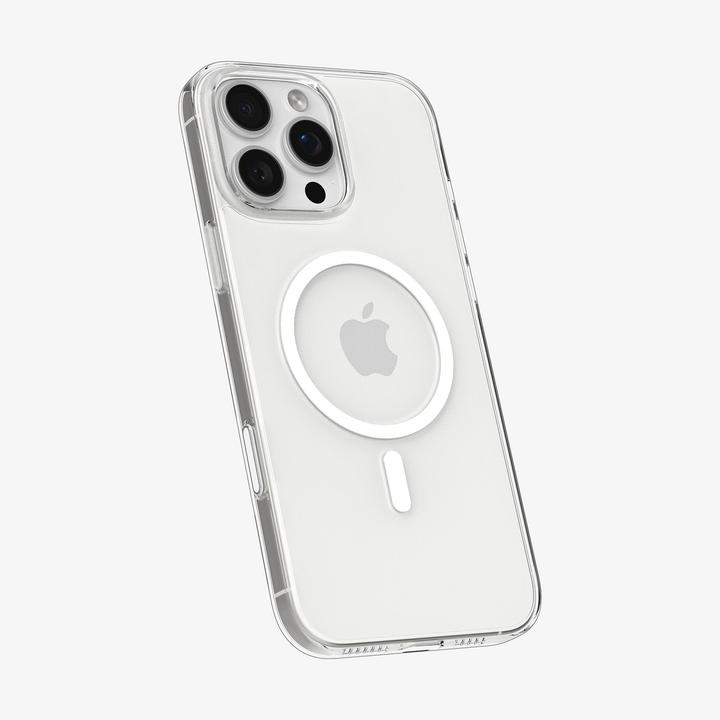 Produktbild Spigen - Thin Fit MagSafe - iPhone 16 Pro - Clear / White (Apple iPhone 16 Pro)