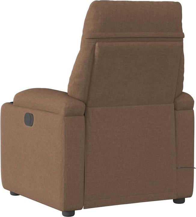 Immagine prodotto VidaXL Sedia da massaggio elettrica in tessuto marrone