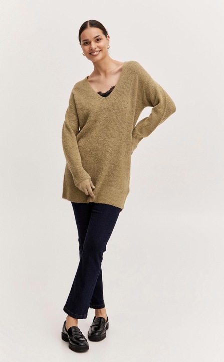 Actual product image B.young BYMIRELLE VNECK JUMPER 20811911 (M)