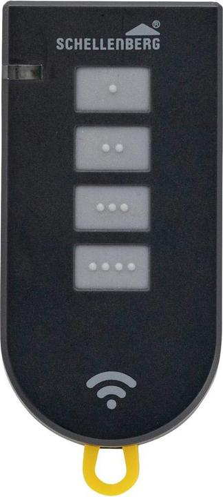 Actual product image Schellenberg Radio handheld transmitter DRIVE, 4 channel, 868.4 MHz, anthracite