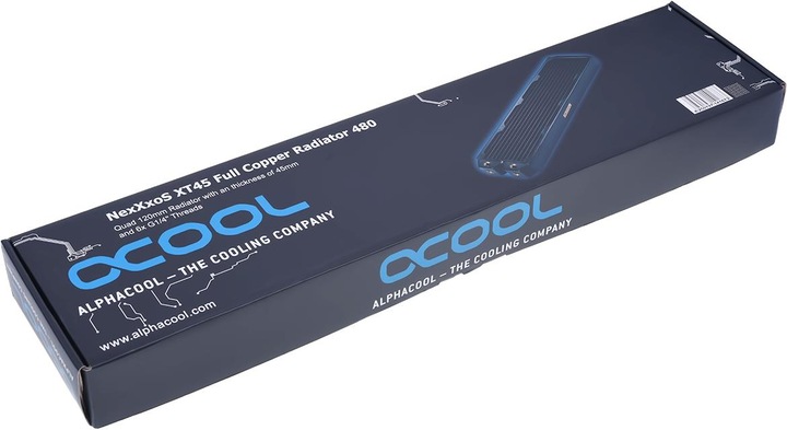 Produktbild Alphacool NexXxoS XT45 Full Copper 480mm (120 mm)