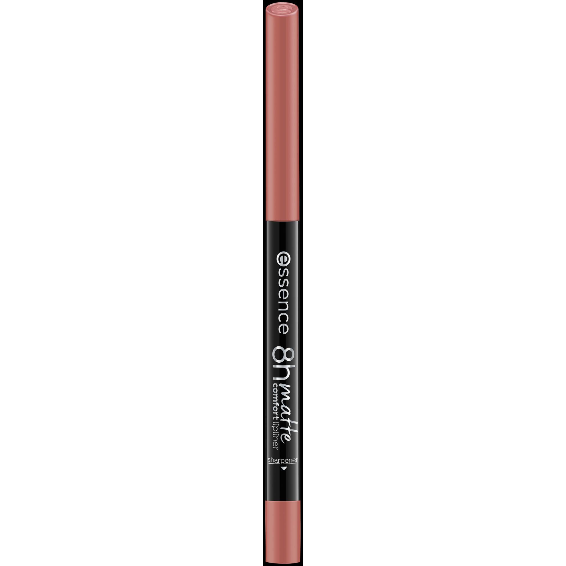 essence, Lipliner, 8h Matte Comfort (04 Rosy Nude)
