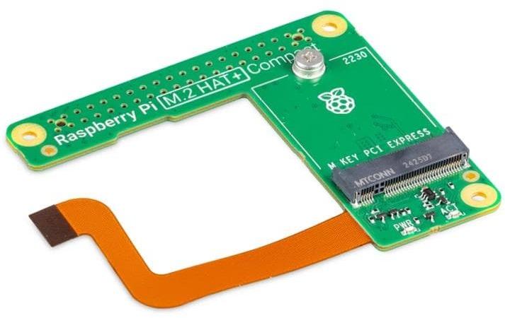 Raspberry Pi Official M.2 HAT+ Compact for